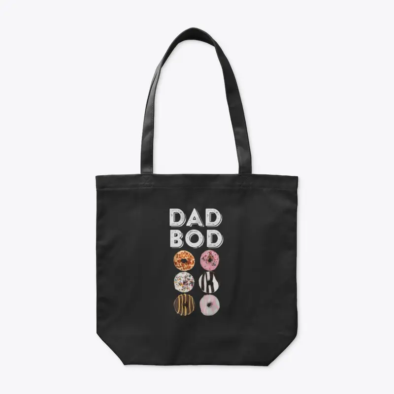 Dad Bod Funny Donut Six Pack Daddy Gym