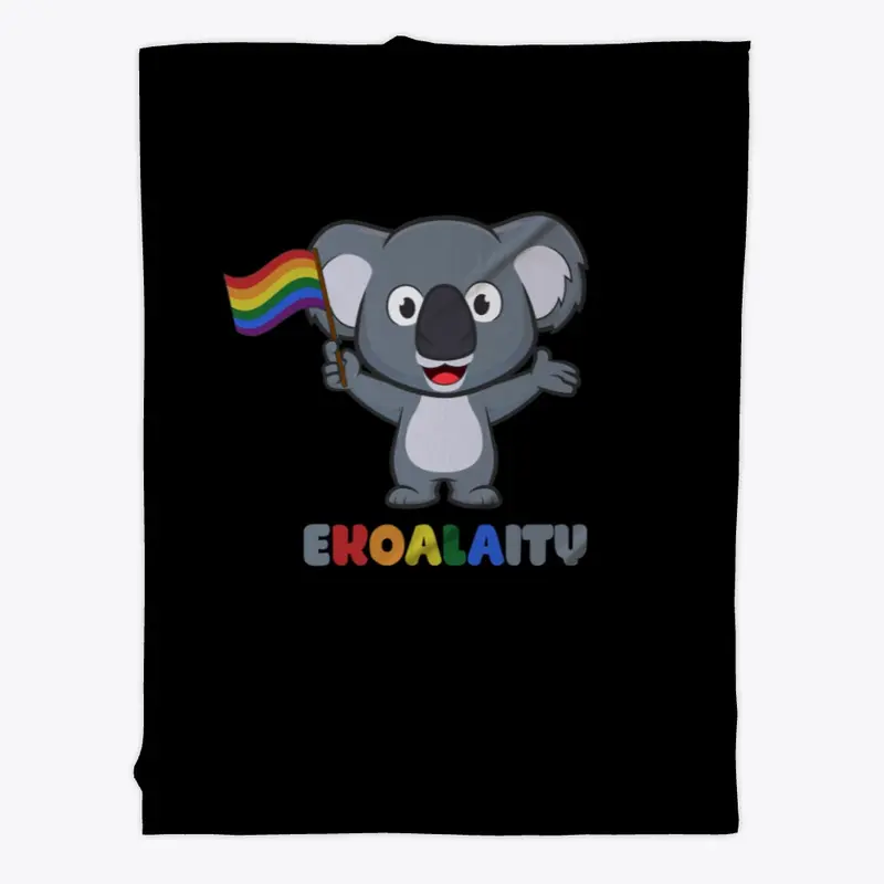 CUTE KOALA Rainbow Flag Gay Pride