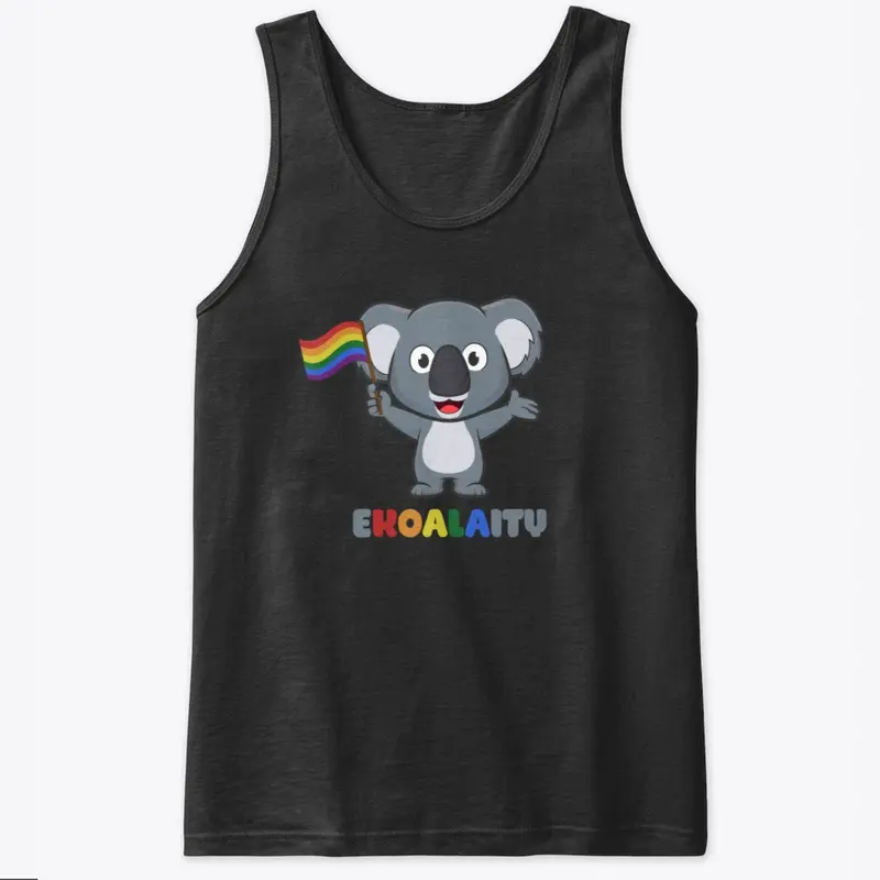 CUTE KOALA Rainbow Flag Gay Pride