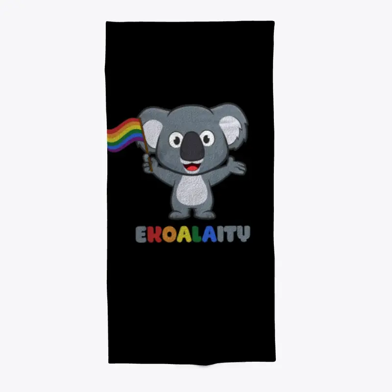 CUTE KOALA Rainbow Flag Gay Pride