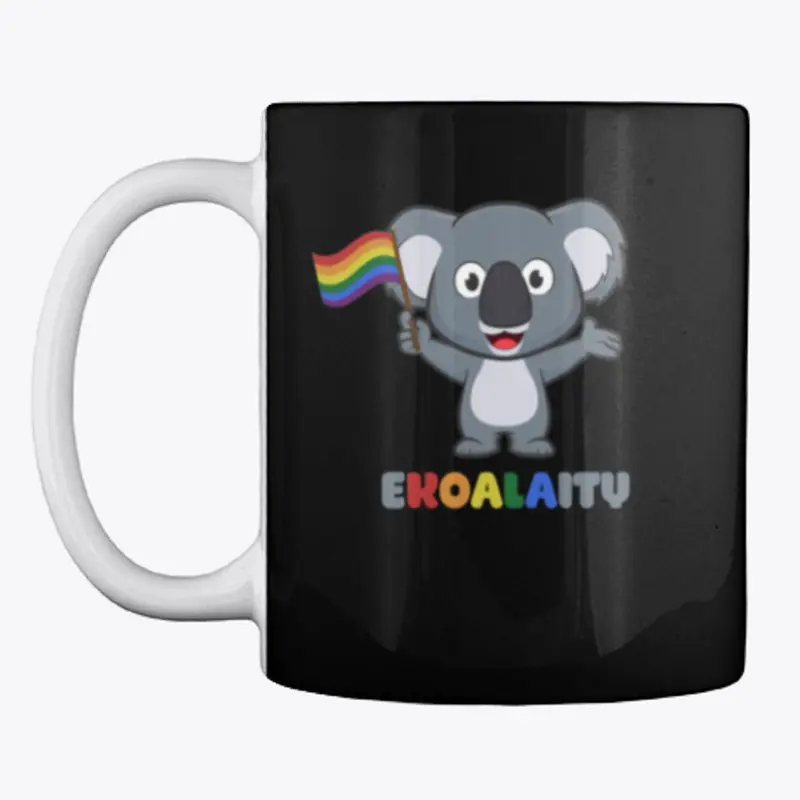 CUTE KOALA Rainbow Flag Gay Pride