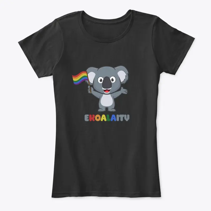 CUTE KOALA Rainbow Flag Gay Pride